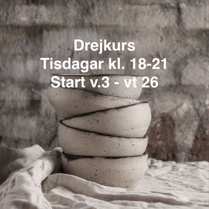 Boka drejkurs i stockholm. Drejning på tisdagar kvällskurs i vår 2026