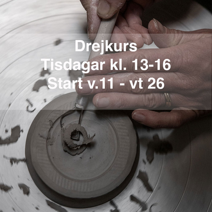 Boka dagkurs i drejning i Stockhom. Drejkurs i vår 2026