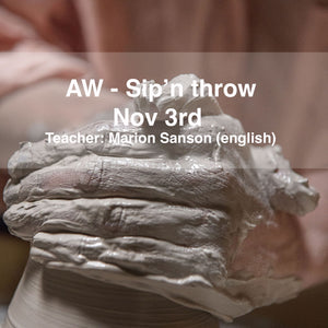 Sip'n throw - Nov 3rd 2023