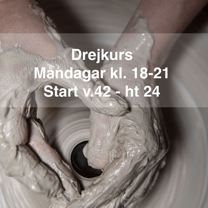 Måndagar kl.18-21. Start 14 oktober - ht 24