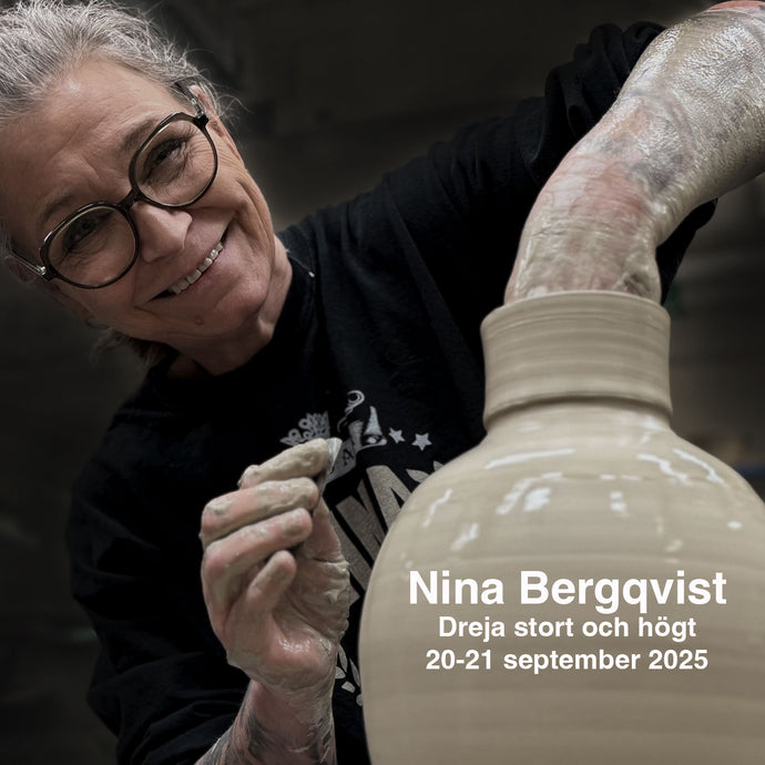 Dreja stort och högt med Nina Bergqvist - 20-21 september 2025
