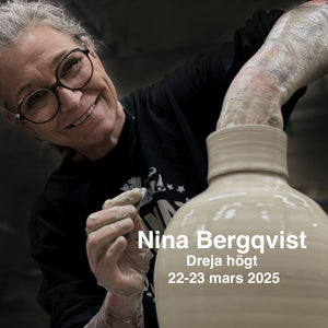 Dreja högt med Nina Bergqvist - 22-23 mars 2025