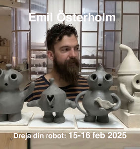 Dreja din egen robot. Boka workshop i stockholm med Emil Österholm.