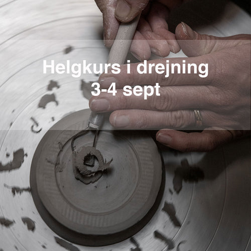 drejning och beskickning. Lär dig dreja på helgkurs i stockholm 3-4sept 2022