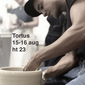 Tortus keramik och drejkurs kommer till Sverige i augusti 